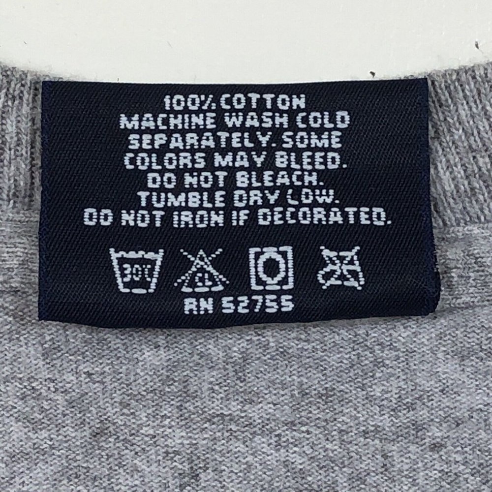 Vintage Dartmouth College Long Sleeve gray T Shirt Jansport Size Large USA  Made - Picture 8 of 10